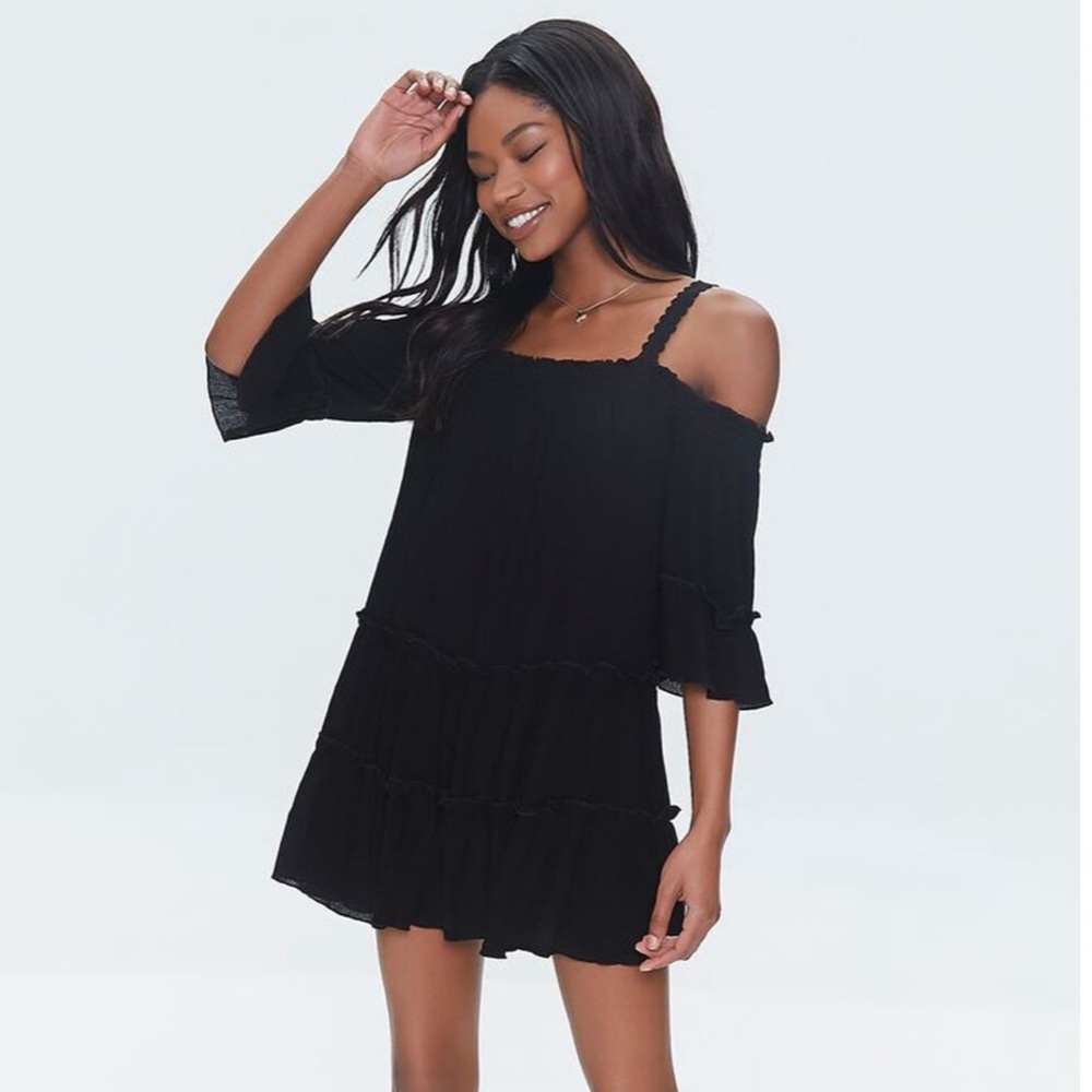 NWT!  Forever 21 off the shoulder mini dress